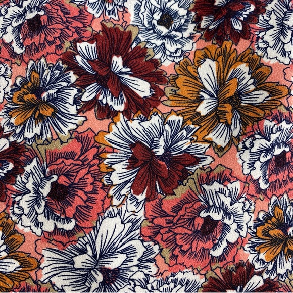 Banana Republic pleated floral skirt, women's size 10 - Picture 8 of 8